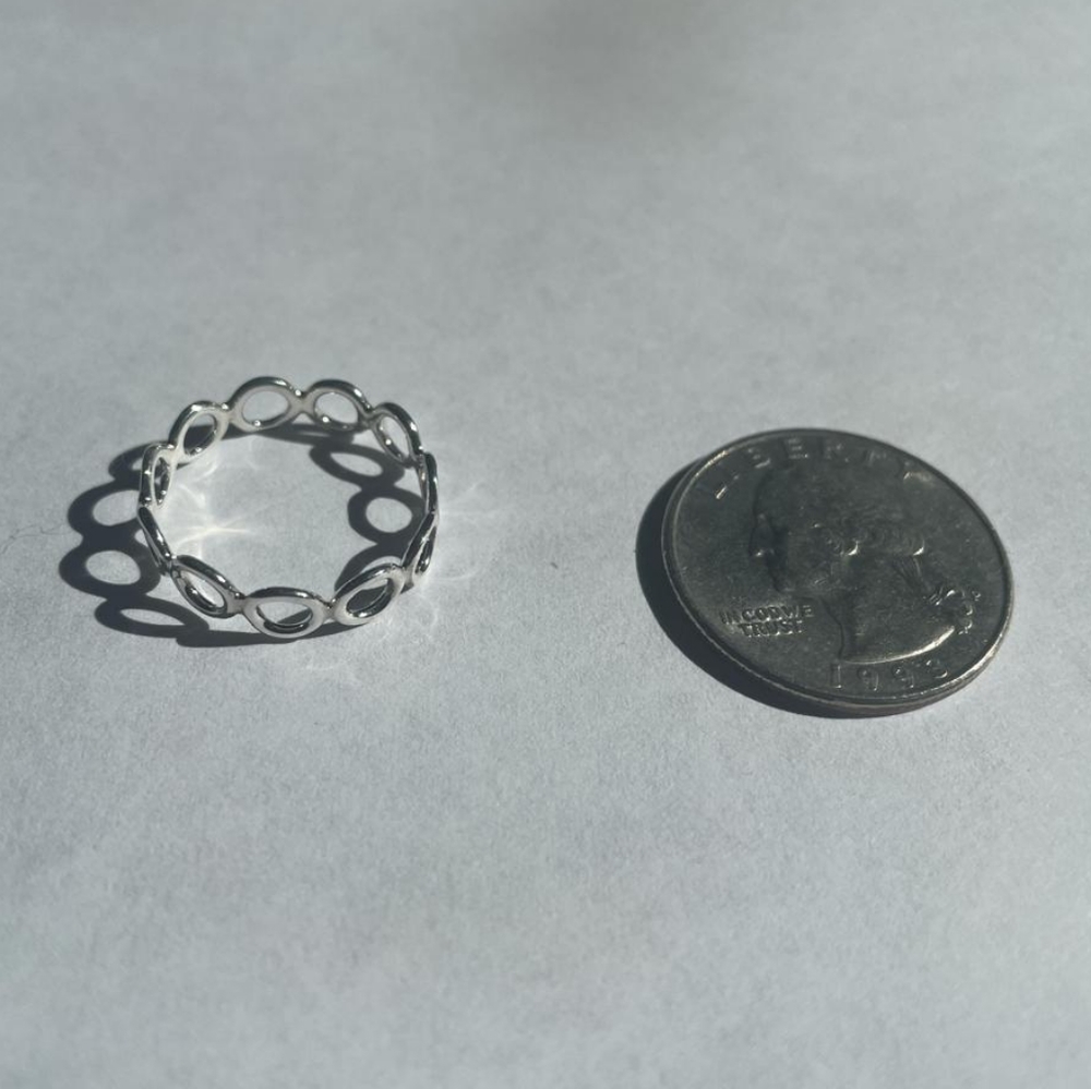 Sterling silver ring - Picture 4 of 4